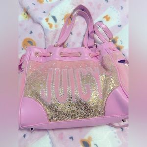 Juicy couture sparkle bag